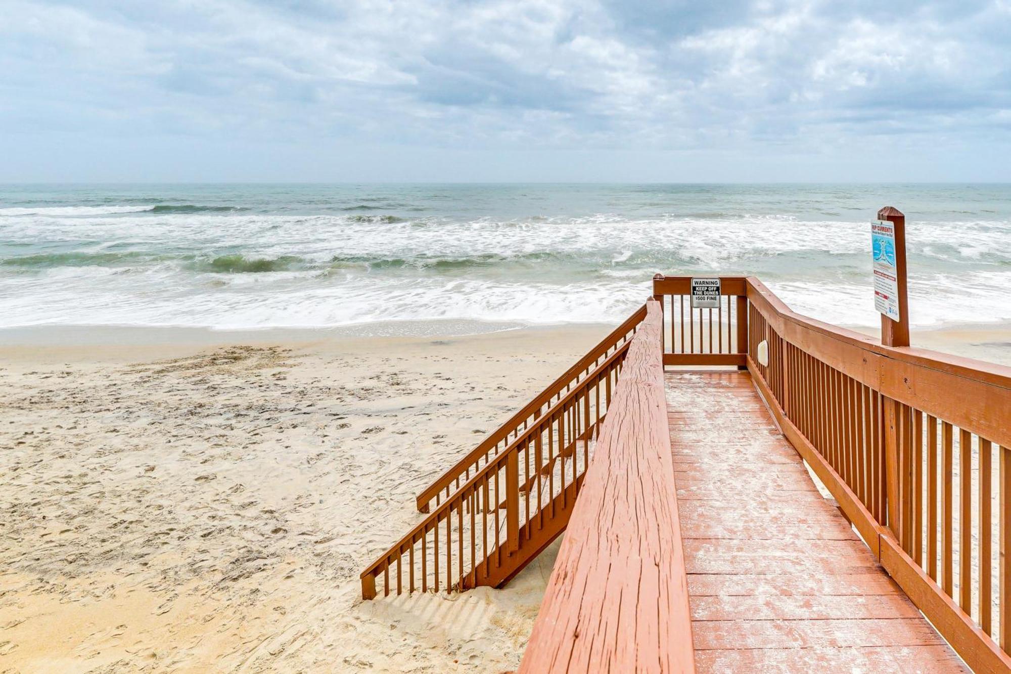 Steps To The Beach Oceanfront Condo With Lanai! North Topsail Beach Exterior foto